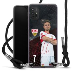 Carry Case Stoff schwarz/silber