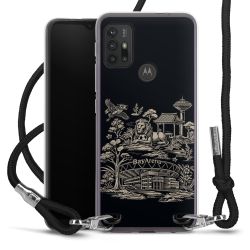 Carry Case Stoff schwarz/silber