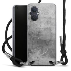 Carry Case Transparent Fabric black/silver