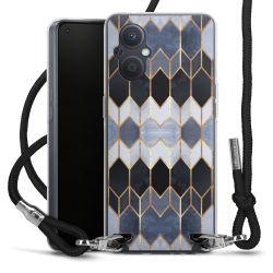 Carry Case Transparent Fabric black/silver