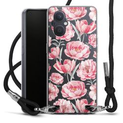 Carry Case Transparent Fabric black/silver