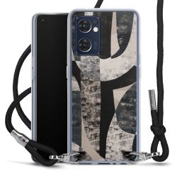 Carry Case Transparent Fabric black/silver