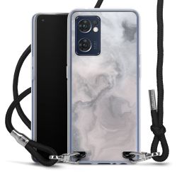 Carry Case Transparent Fabric black/silver