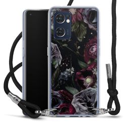 Carry Case Transparent Fabric black/silver