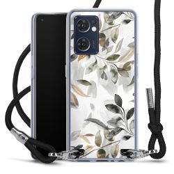 Carry Case Transparent Fabric black/silver