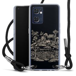 Carry Case Stoff schwarz/silber