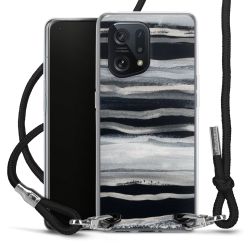 Carry Case Transparent Fabric black/silver