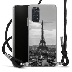 Carry Case Transparent Fabric black/silver