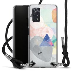 Carry Case Transparent Fabric black/silver