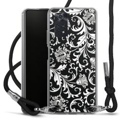 Carry Case Transparent Fabric black/silver