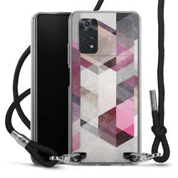 Carry Case Transparent Fabric black/silver