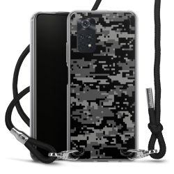 Carry Case Transparent Fabric black/silver