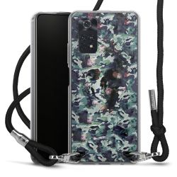 Carry Case Transparent Fabric black/silver