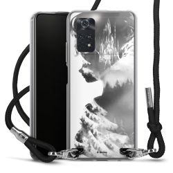 Carry Case Transparent Fabric black/silver