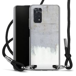 Carry Case Transparent Fabric black/silver