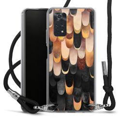 Carry Case Transparent Fabric black/silver