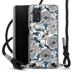 Carry Case Transparent Fabric black/silver