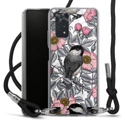 Carry Case Transparent Fabric black/silver