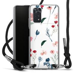 Carry Case Transparent Fabric black/silver