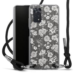 Carry Case Transparent Fabric black/silver