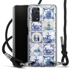 Carry Case Transparent Fabric black/silver