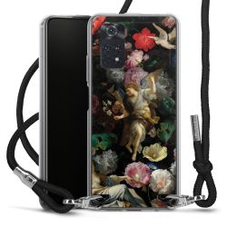 Carry Case Transparent Fabric black/silver