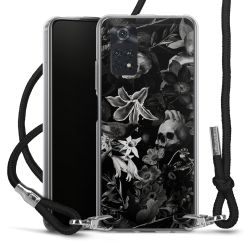 Carry Case Transparent Fabric black/silver