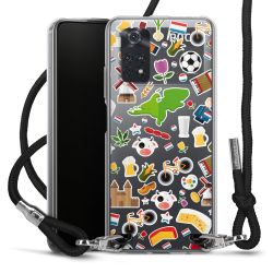 Carry Case Transparent Fabric black/silver