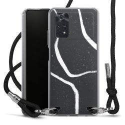 Carry Case Transparent Fabric black/silver