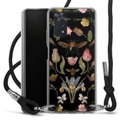 Carry Case Transparent Fabric black/silver