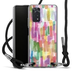 Carry Case Transparent Fabric black/silver