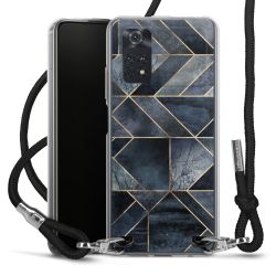 Carry Case Transparent Fabric black/silver