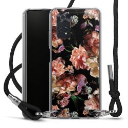 Carry Case Transparent Fabric black/silver