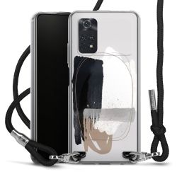 Carry Case Transparent Fabric black/silver