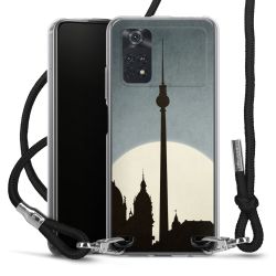 Carry Case Transparent Fabric black/silver