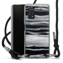 Carry Case Transparent Fabric black/silver