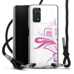 Carry Case Transparent Fabric black/silver