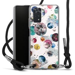 Carry Case Transparent Fabric black/silver