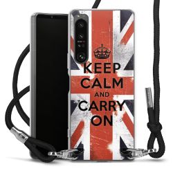 Carry Case Transparent Fabric black/silver