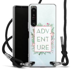 Carry Case Transparent Fabric black/silver