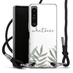 Carry Case Transparent Fabric black/silver