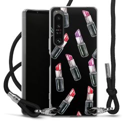 Carry Case Transparent Fabric black/silver