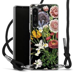 Carry Case Transparent Fabric black/silver