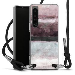 Carry Case Transparent Fabric black/silver