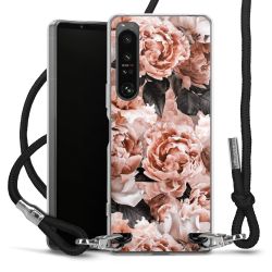 Carry Case Transparent Fabric black/silver