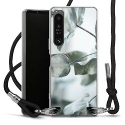 Carry Case Transparent Fabric black/silver