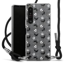 Carry Case Transparent Fabric black/silver