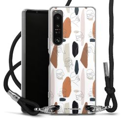 Carry Case Transparent Fabric black/silver