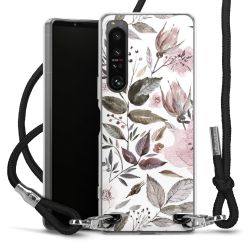 Carry Case Transparent Fabric black/silver