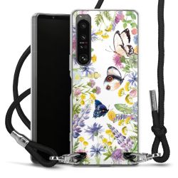 Carry Case Transparent Fabric black/silver